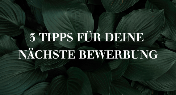 Dehner Bewerbungstipps